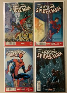 Amazing Spider-Man lot #700.1 to 700.4 Marvel 2nd Series 4 diff 6.0 FN (2014)