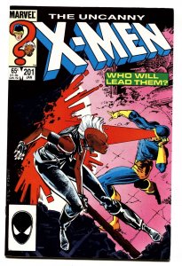 X-MEN #201-1981-MARVEL-First baby CABLE  COMIC BOOK