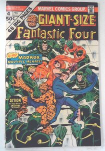 Giant-Size Fantastic Four (1974 series)  #4, VF- (Actual scan)