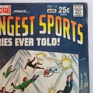 DC Special (1968) #13 Aug 1971 DC Comic Book Strangest Sports Stories