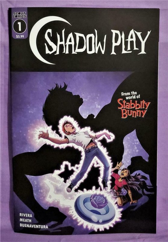 Richard Rivera SHADOW PLAY #1 Clara Meath Stabbity Bunny (Scout, 2019)!