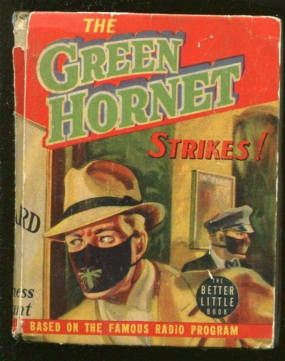 Green Hornet Strikes #1453 1940-Whitman-Fran Striker-radio series-VG