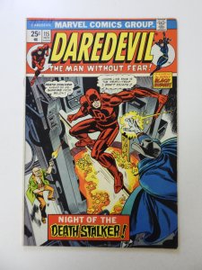 Daredevil #115 (1974) VF- condition MVS intact ink front cover