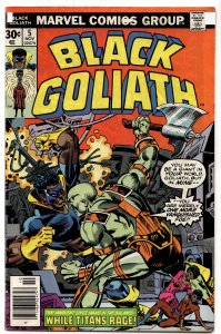 Black Goliath #5 (1976) Black Goliath [Key Issue]