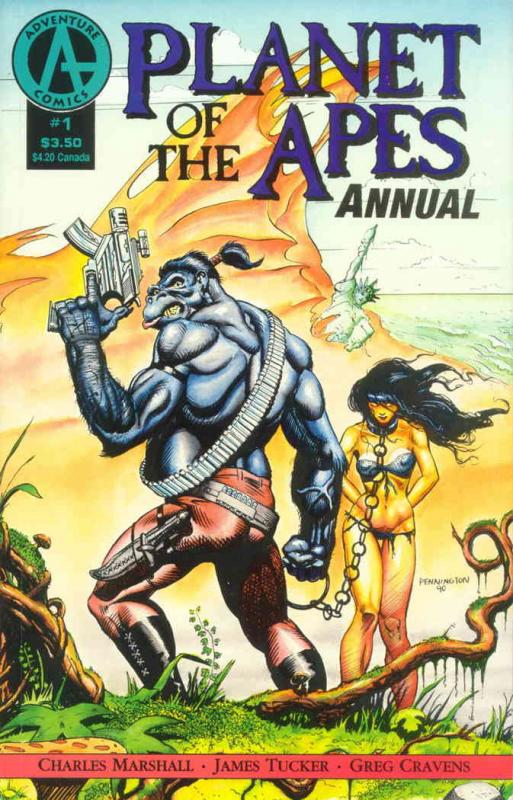 Planet of the Apes (2nd series) Annual #1 FN ; Adventure