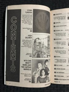 1991 AMAZING HEROES Magazine #194 FN+ 6.5 Wrightson Cover / Tundra & Caliber