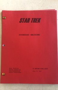 Star trek doomsday machine second revised final draft script see all my trek!