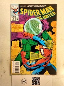 Spider-Man Unlimited #4 Marvel Comic Book 21 TJ61