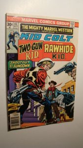 MIGHTY MARVEL WESTERN 46 *SOLID COPY* KID COLT OUTLAW TWO-GUN RAWHIDE 1976