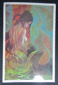 1978 NEW ROMANTIC ART PORTFOLIO 12x18 Print FN+ 6.5 Mistress of Sea by Anderson