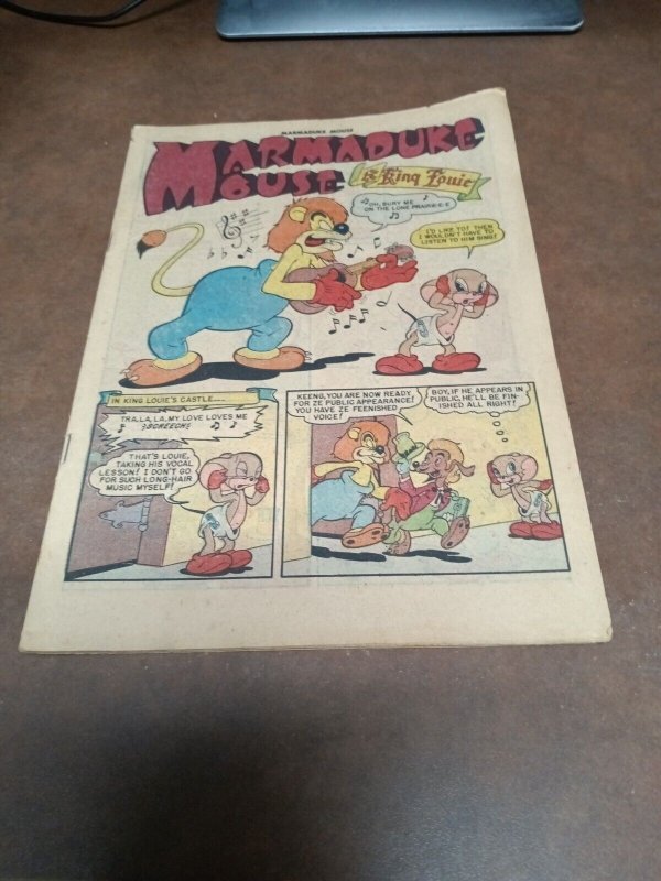 1950 Quality MARMADUKE MOUSE #18 Golden Age funny animal comics pre-code cartoon