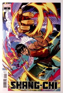 Shang-Chi #1 (9.4, 2020)  Jacinto Cover, 1st Team App Five Weapons Society