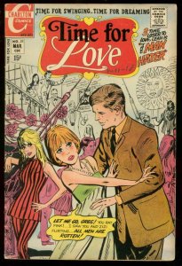 TIME FOR LOVE #21 1971-CHARLTON COMICS-ROMANCE SWIMSUIT VG