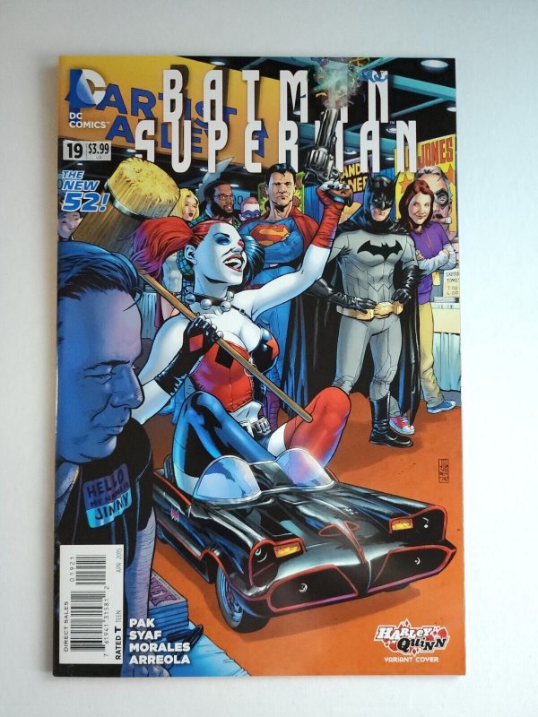 Batman / Supeman Issue 19 Harley Quinn Variant Cover B DC Comics 2015