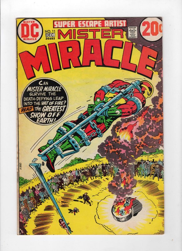 Mister Miracle #11 (Dec 1972, DC) - Very Fine 