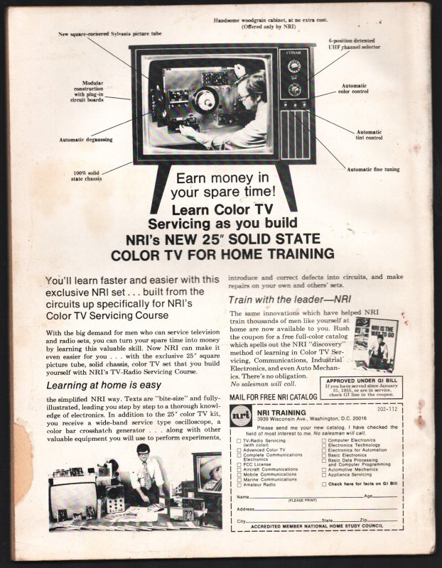 Male 11/1972-California Mafia-Natures Strangest Animal War-Killer Jungle-exploit