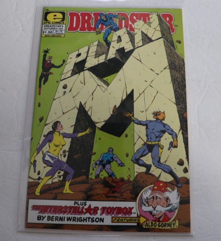 Epic Comics Dreadstar #6 Sept 1983 Plan M