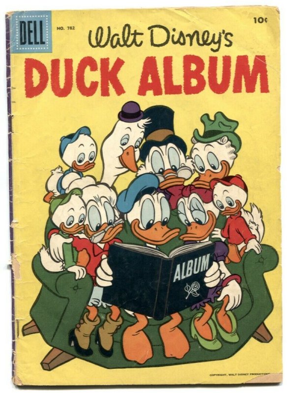 Walt Disney's Duck Album -Four Color Comics #782 1956 G