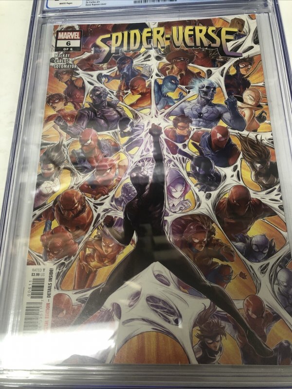 Spider-verse (2020) #6 (CGC 9.4) Marvel Comics • Jed Mackay Story • Dave Rapoza