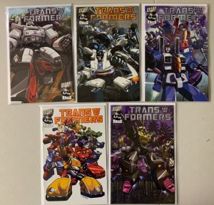 Transformers Generation 1 Volume 1 lot #1-3 + variants DP 5 diff 8.0 VF (2002)