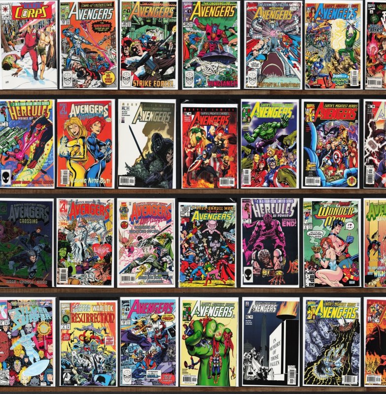 Huge Lot 130+ Comics with The Avengers, Avengers, Superman & More!