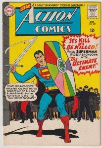 Action Comics #329 (Oct 1965, DC), VG condition (4.0)