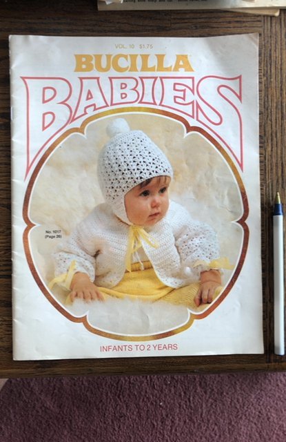 Bucilla Babies #1017,vol.10 1970s