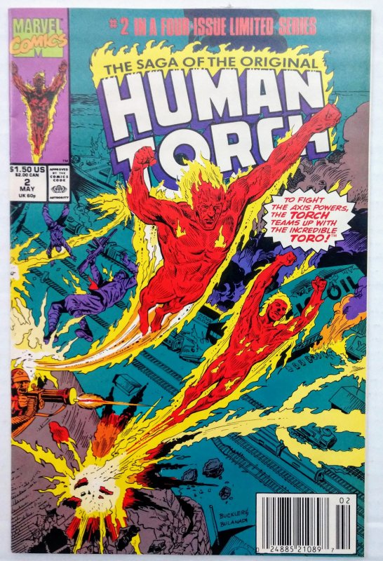 Saga of the Original Human Torch #1-4 (1990)