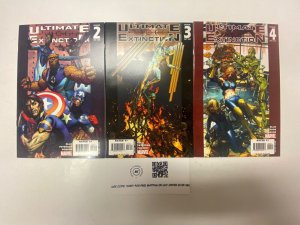 3 Ultimate Extinction MARVEL comic books #2 3 4 19 KM11