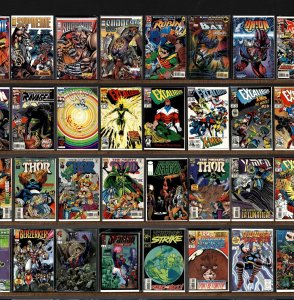 Huge Lot 140+ Comics with Ravage 2099, Excalibur, The Mighty Thor & More!