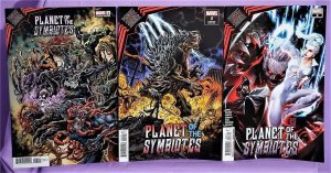 King in Black Venom PLANET OF THE SYMBIOTES #1 - 3 Variant Covers (Marvel 2021)