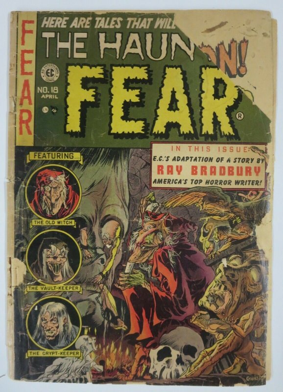 HAUNT OF FEAR #18 FAIR-GOOD (FR-G) (EC, March 1953) Jack Davis! Graham Ingels!