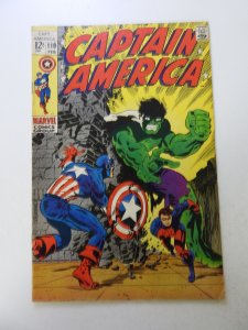 Captain America #110 (1969) FN+ condition