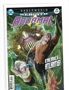 DC Comics Rebirth AQUAMAN #28 first printing cover A mix1