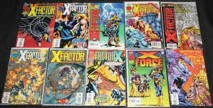 Marvel Copper-Modern X-MEN TITLES 131pc Count Mid-High Grade Comic Lot VF-NM