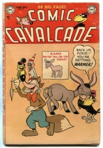 Comic Cavalcade #63 1954- RARE LAST ISSUE g/vg
