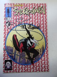 Spider-Gwen #25 (2017) Signed- No Cert NM- Condition