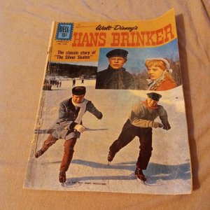 Four Color #1273 March 1962 Hans Brinker and the Silver Skates photo cover Dell