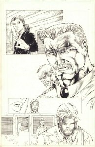 Witchblade #15 p.4 - Splash - 1997 art by Michael Turner 