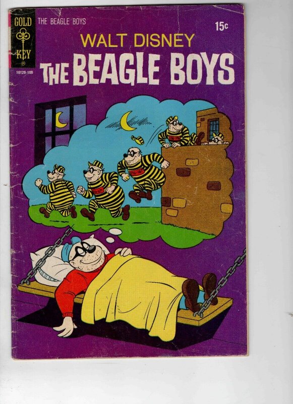 Walt Disney Beagle Boys #12 VINTAGE 1971 Gold Key Comics