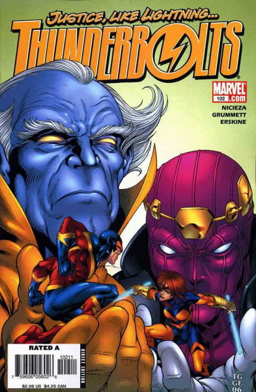 Thunderbolts #102 FN; Marvel | save on shipping - details inside
