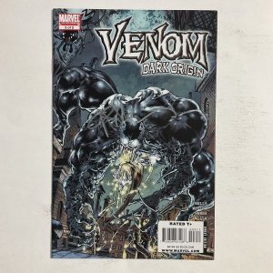 Venom Dark Origin 3 2008 Signed by Angel Medina Marvel NM near mint