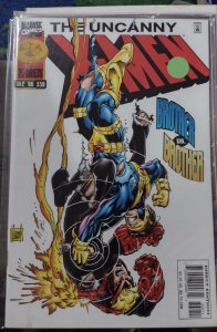 UNCANNY X-MEN #339 1996 MARVEL DISNEY BROTHER VS BROTHER
