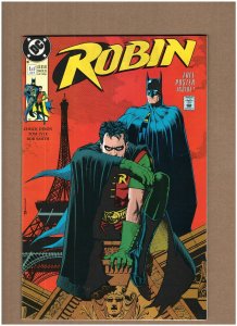 Robin #1 1st Print DC Comics 1991 Chuck Dixon Batman W/ Poster NM- 9.2