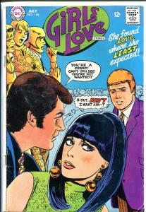 GIRLS' LOVE STORIES #136-DC ROMANCE-ROCK N ROLL STORY VG