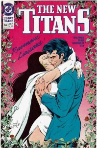 The New Titans #66 Marv Wolfman George Perez NM-