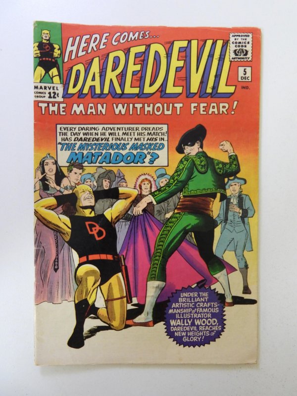 Daredevil #5 (1964) 1st appearance of The Matador FN condition