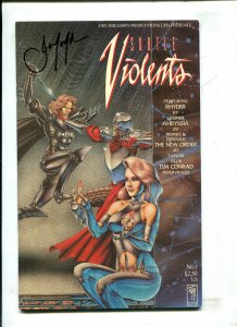 SUBTLE VIOLENTS #1 SIGNED THE FISHERMAN COLLECTION (8.5) 1991