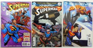 Action Lot of 3 #762, Superman 9, New Super-Man 9 2000 DC 1st Print Comic Books