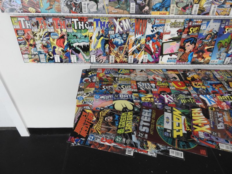 Huge Lot 190+ Comics W/ Thor, Batman, Ghost Rider, +More! Avg FN Condition!